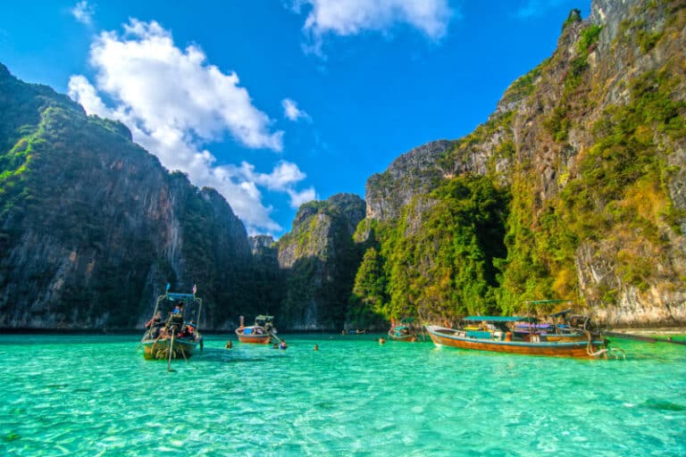 lagon bleu pileh-ile-phi-phi - thailande