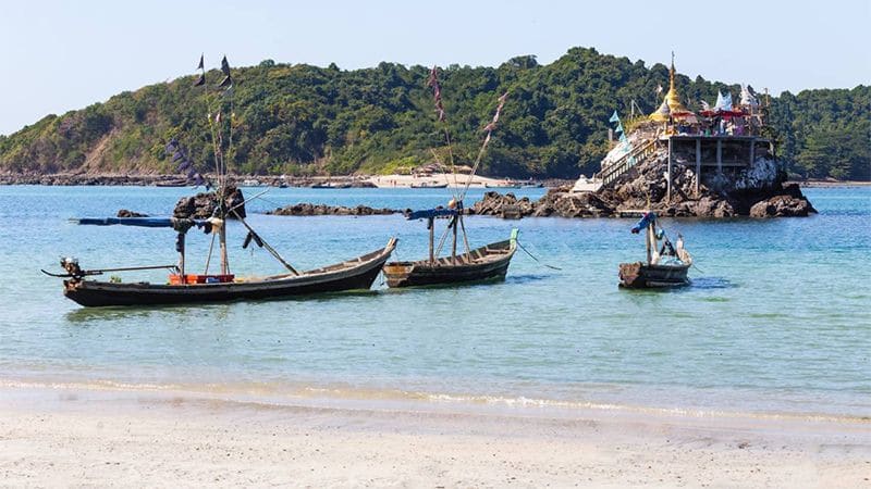 Thandwe - ville au nord de la plage de Ngapali