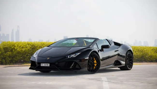 Lamborghini Huracan Evo Spider black (6)