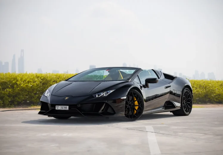 Lamborghini Huracan Evo Spider black (6)